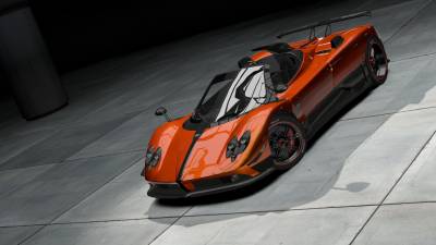 Pagani Zonda Cinque Orange