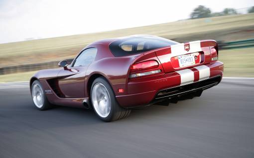 Dodge viper SRT на ходу