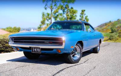 Dodge Charger blue