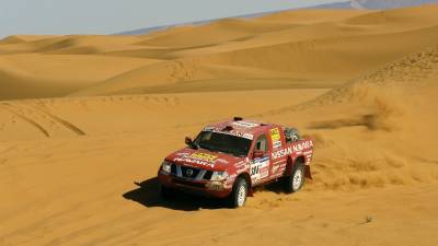 Nissan, navara, rally